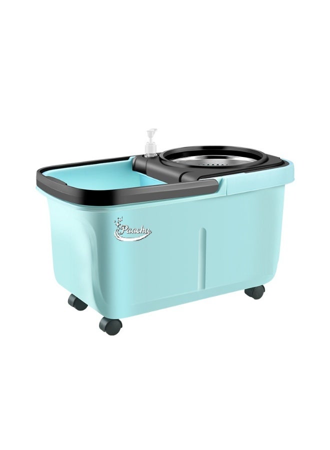 PAACHU 360° Spin Mop with Bucket – Durable Design, Adjustable Handle, Microfiber Pad-8L - Image 4