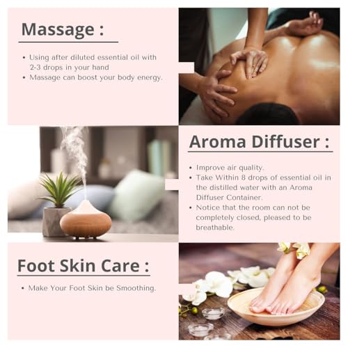 SVATV Tea Tree Essential Oil Therapeutic Grade Aromatherapy Oils Fragrance Oil for Diffuser Yoga Massage & DIY Personal Care 10 ml - Image 5