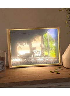 OPULENCE Led Art Painting Elegant Light Glow Wall Art Illuminated Painting Photo Shadow Frame Wall Bedroom Living Room Home Decor Photo Behind Picture  - Image 2