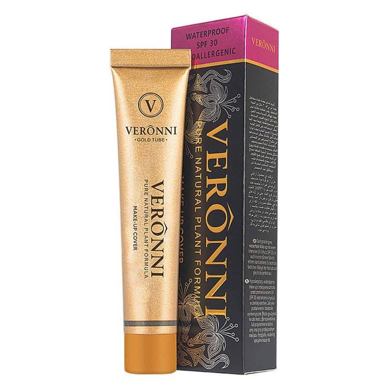 VERONNI Full Coverage Maekup Cover Concealer Tattoo Cover Up Waterproof Foundation Amazing Scar Make Up Concealer SPF 30 1.1OZ/30g (213) - Image 1