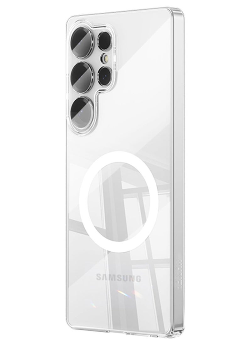 إكسوند جراب مغناطيسي شفاف لهاتف Samsung Galaxy S25 Ultra  - Image 1
