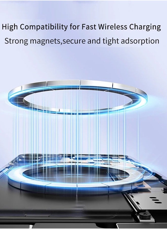 إكسوند جراب مغناطيسي شفاف لهاتف Samsung Galaxy S25 Ultra  - Image 2