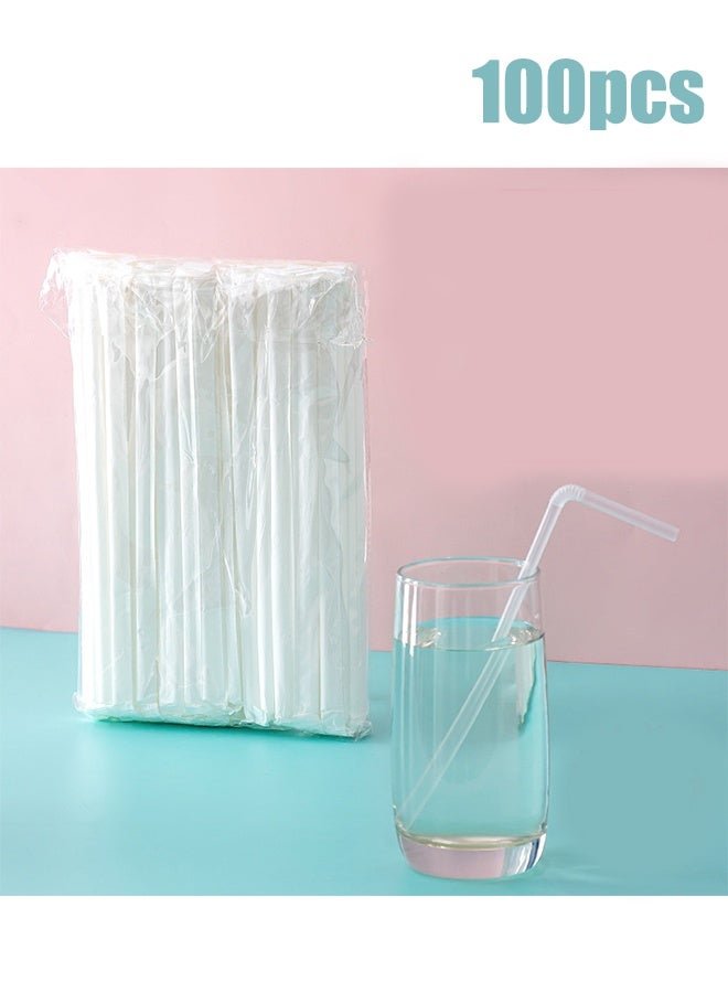 واي جيه 100 قطعة من القش الملفوف الفردي القابل للثني - Image 1