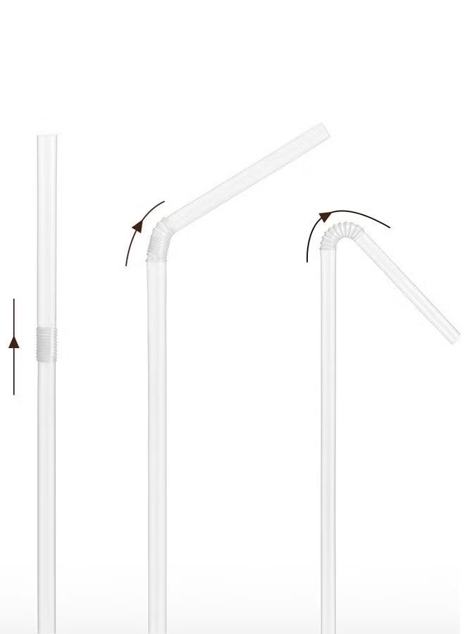 واي جيه 100 قطعة من القش الملفوف الفردي القابل للثني - Image 2