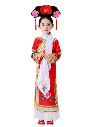 Children's ancient princess costume, girls' Qing Dynasty imperial concubine palace performance costume - pzsku/ZF75603CED820E15069BCZ/45/_/1730292401/d52aa0e6-01f2-462a-bf86-3d3628e67bd8