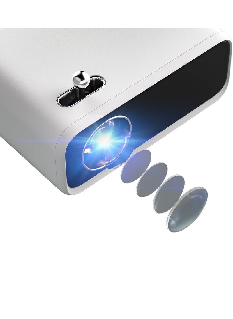 wanbo - WANBO Mini Portable LED Home Projector 1080P Supported 200 ANSI lumens Compatible with TV Stick | HDMI | AV | USB - Image 1