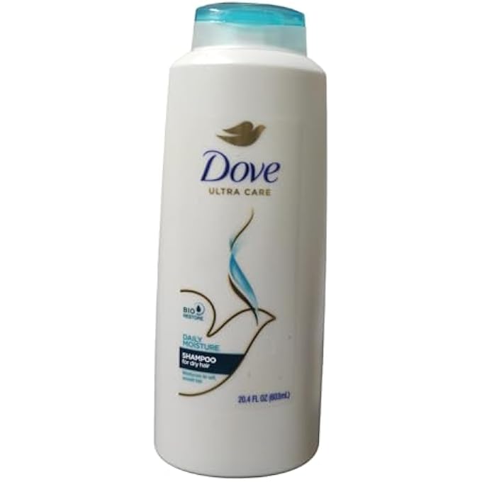 Dove Damage Therapy Daily Moisture Shampoo, 20.4 Ounce (Pack of 2)