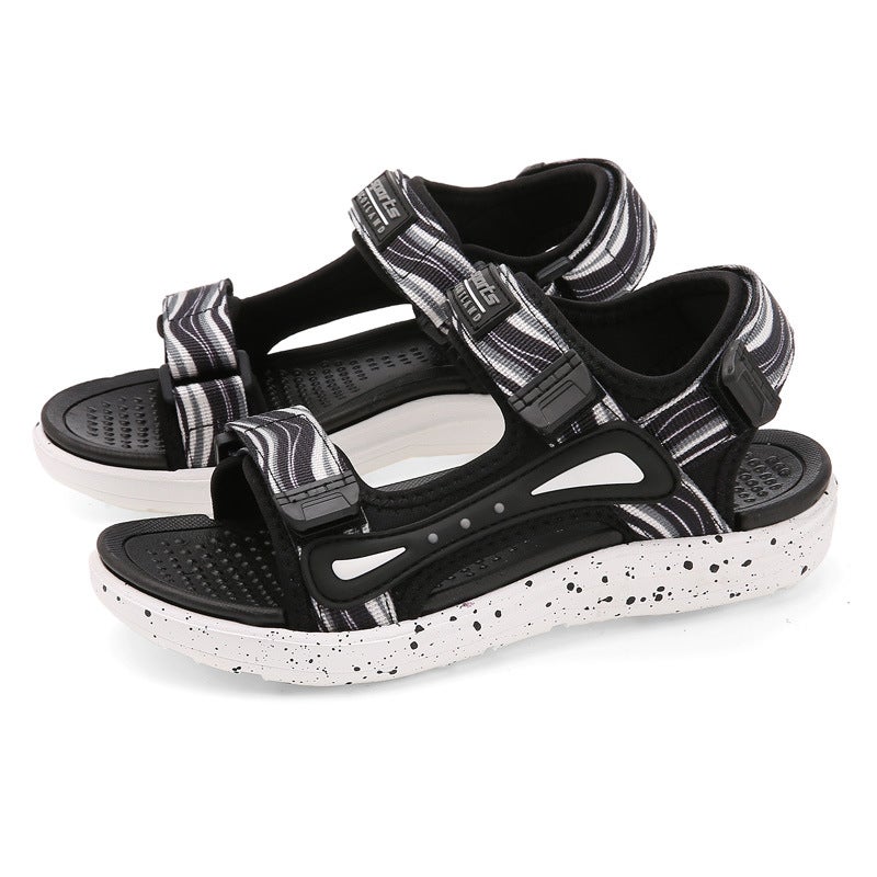 Children'S Sandals For Middle School Students Comfortable All-Match Sports Shoes Anti-Slip Beach Men - Image 1