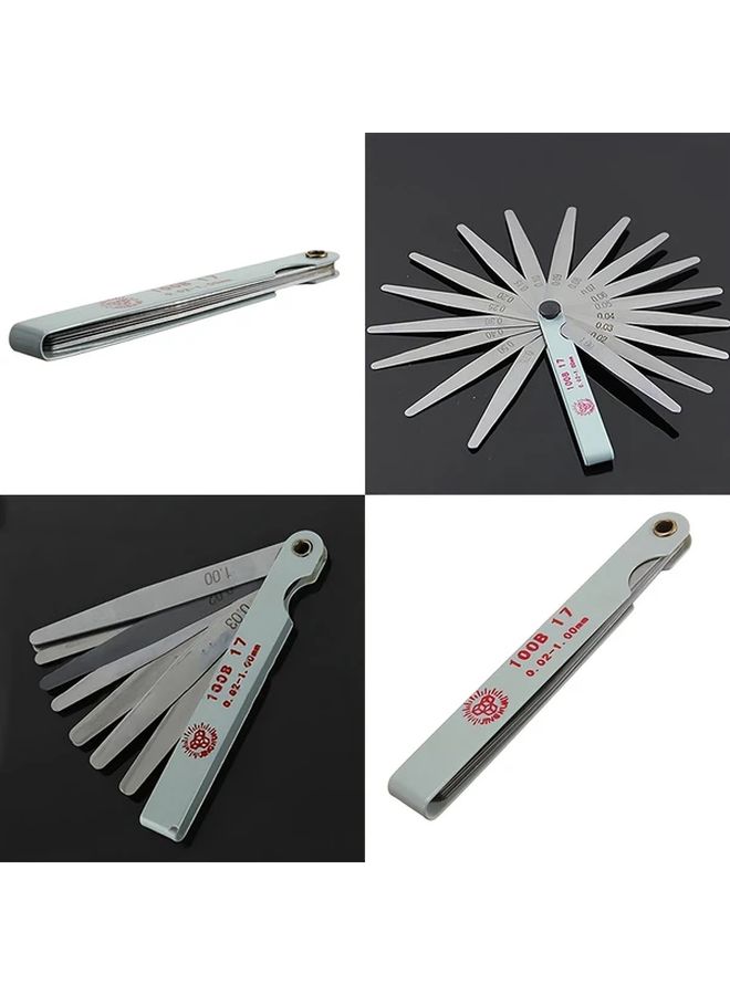 1 Set Carbon Steel Metric Feeler Gauge Precision Thickness Measurement Tool - Image 3