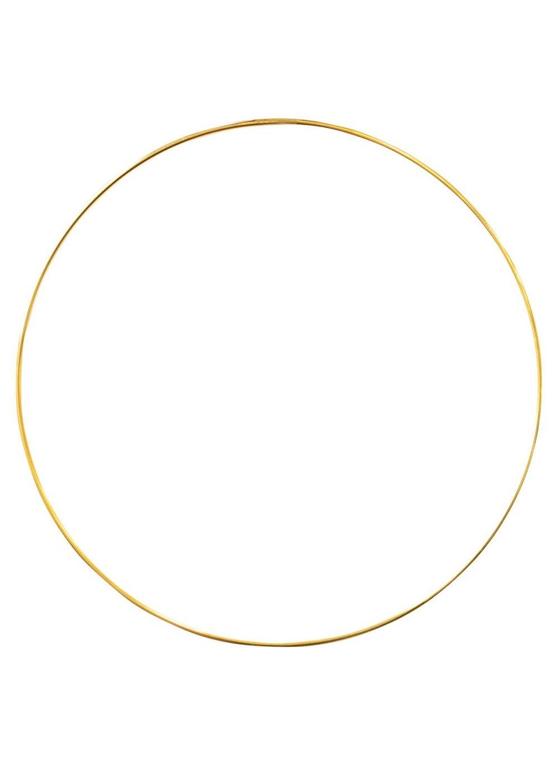 خاتم معدني من الذهب والنحاس 25 سم