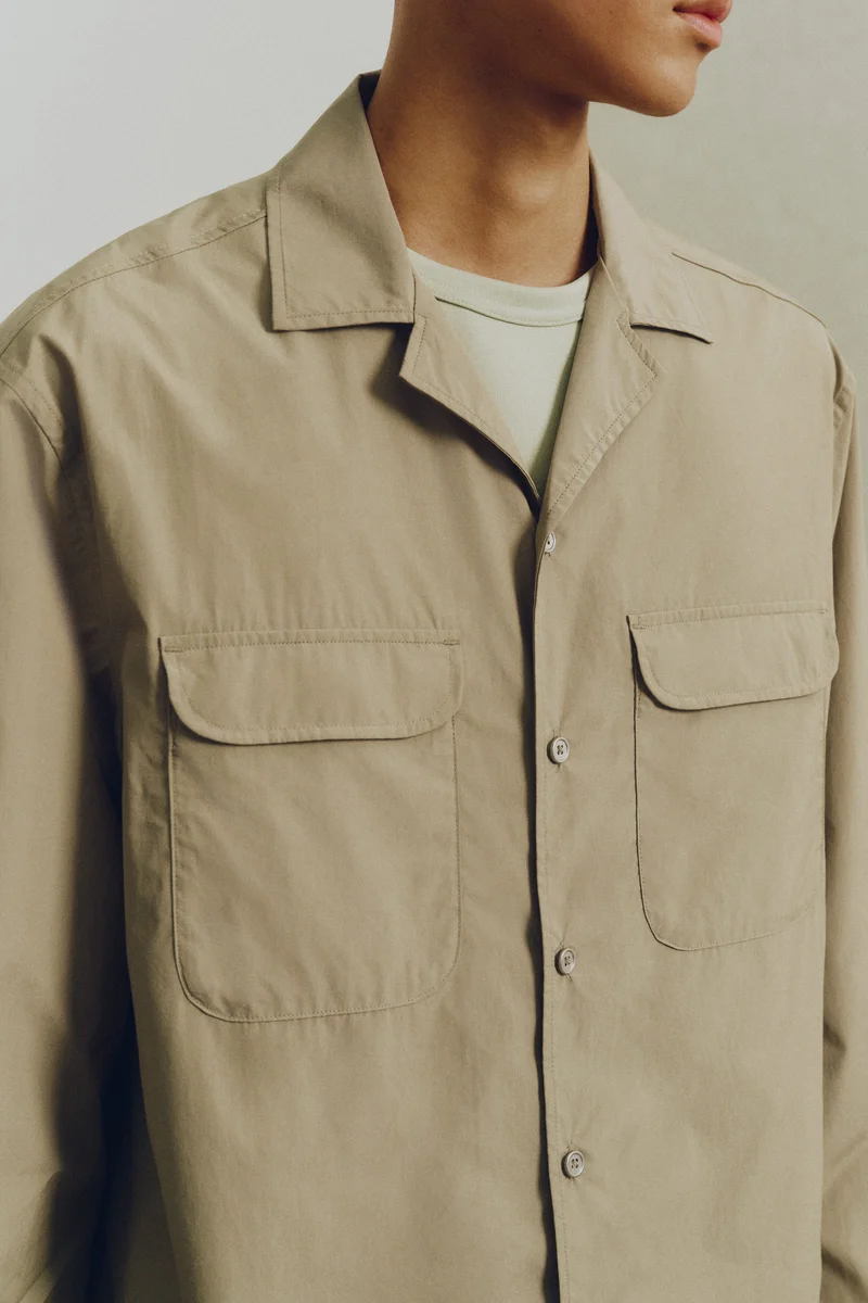 H&M  Loose Fit Cotton resort shirt for Men | Best Price UAE