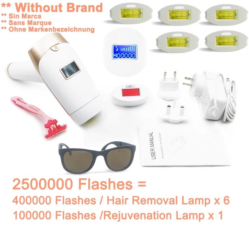 ليسكولتون جهاز إزالة الشعر بالليزر Lescolton IPL Hair Removal 1000000 Flashes Laser Epilator LCD Display Home T009i Permanent Bikini Trimmer Electric depilador - Image 1