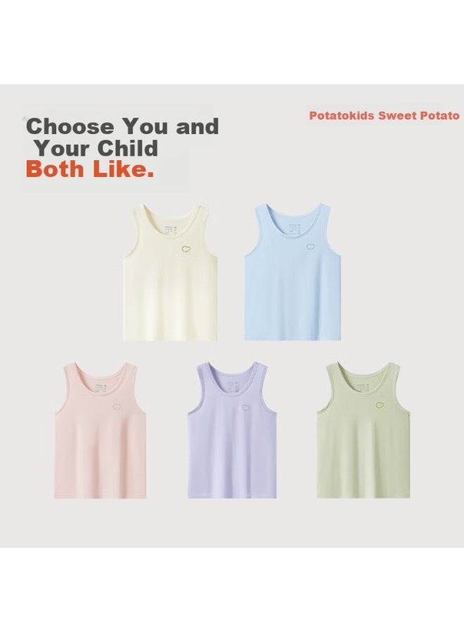 Potatokids Xiaofanshupotatokids Modal Children's Sleeveless Tank Top Summer - Image 2