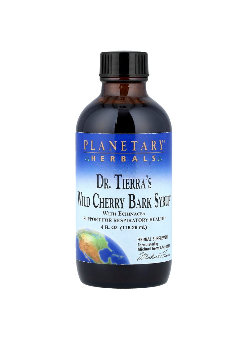 Dr. Tierra's Wild Cherry Bark Syrup, 4 fl oz (118.28 ml)