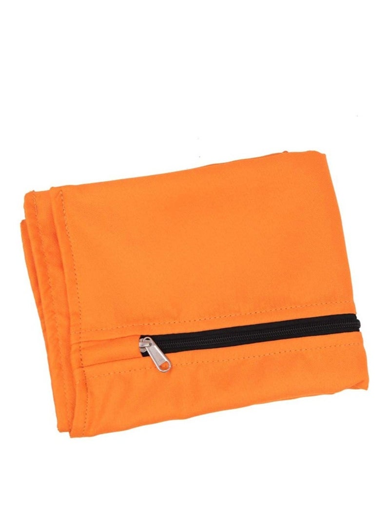 Pet Laundry Bag, Filters Pet Hair Petwear Wash Bag for Washing Machine with YKK Zip for Pet Bedding Blankets Towels Jumbo, Orange - Image 2