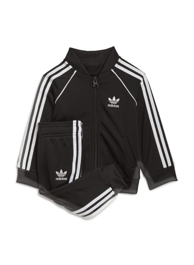 Adidas SST TRACKSUIT Black Originals Kids SUITS - Image 1