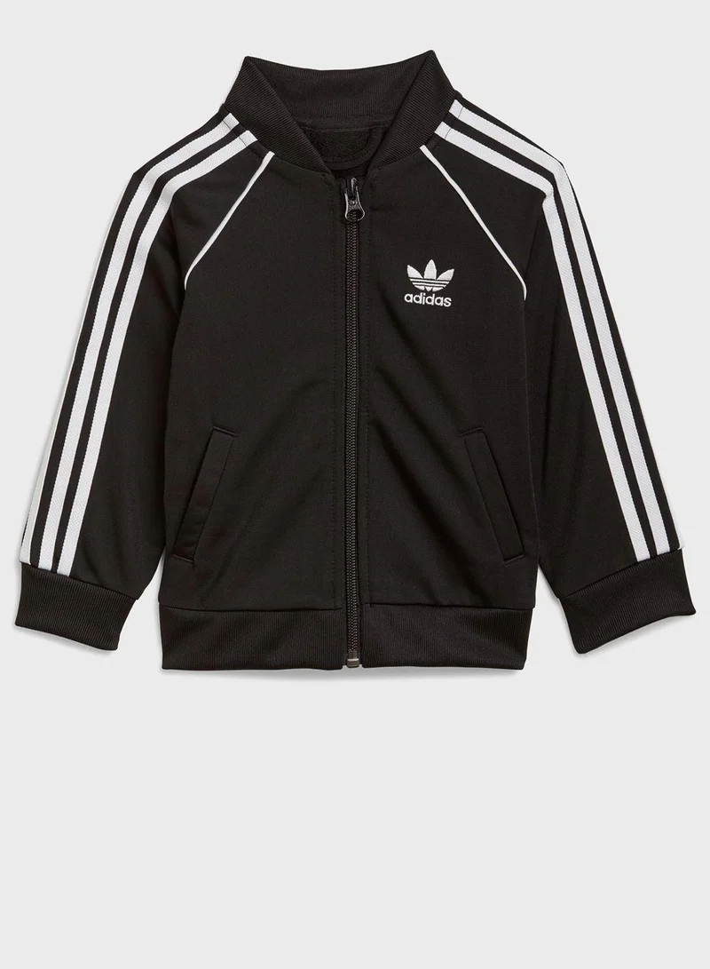 adidas بدلة رياضية للأطفال  سوداء أصلية