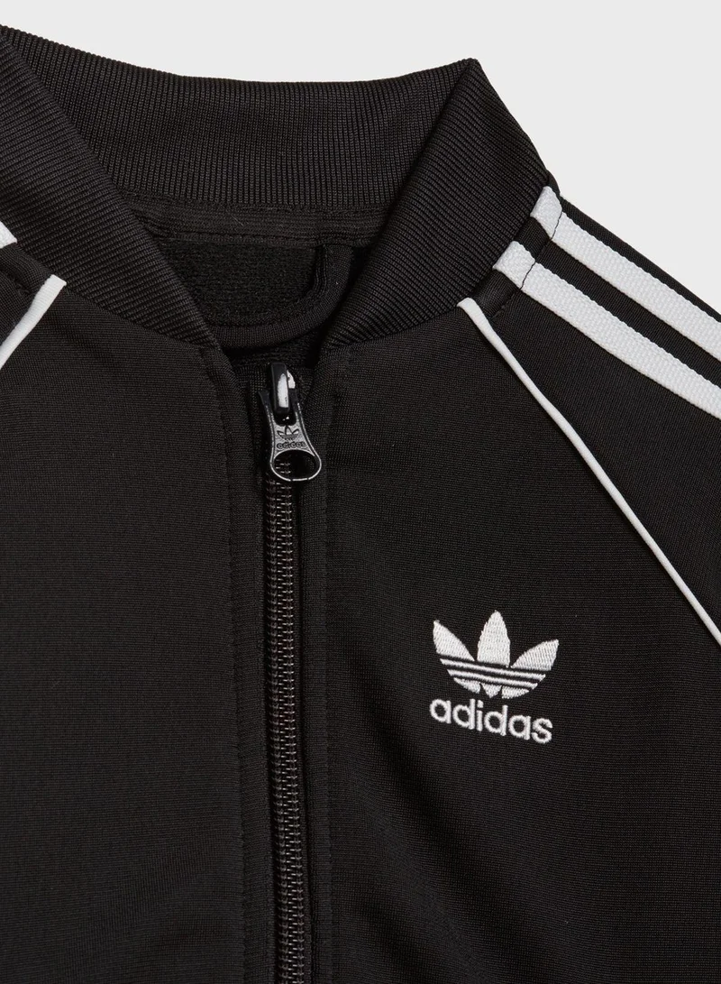 adidas بدلة رياضية للأطفال  سوداء أصلية