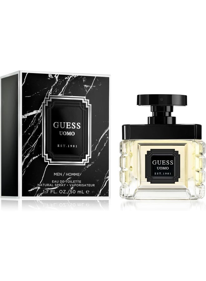 GUESS Uomo Eau De Toilette 1.7 Fl Oz - Image 1