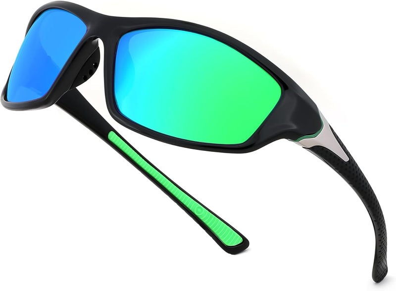 FEISEDY Freeze crack proof Polarized Sports Sunglasses For Men Women Night Driving Cycling Fishing Glasses B2674 General purpose premium build - Image 1
