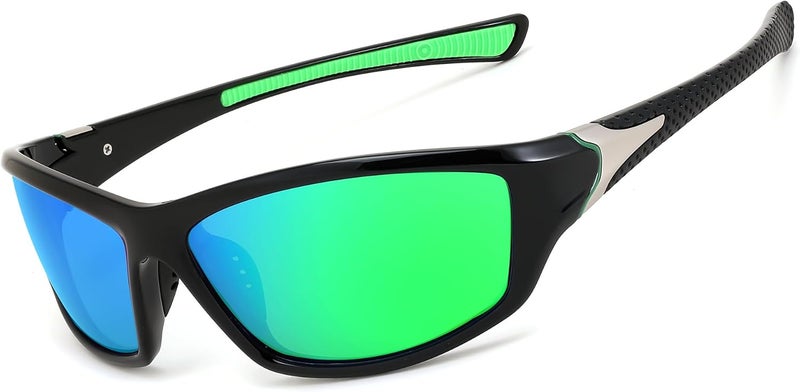 FEISEDY Freeze crack proof Polarized Sports Sunglasses For Men Women Night Driving Cycling Fishing Glasses B2674 General purpose premium build - Image 2