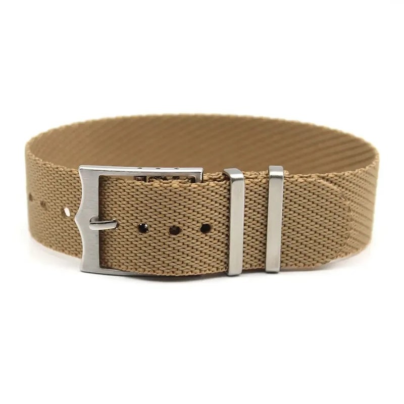 Bluejw High Quality Twill Nylon Watch Strap Premium Weave Replacement Band for Smart Watch – 20mm 22mm Durable Comfortable Lightweight Nylon Strap - Image 1