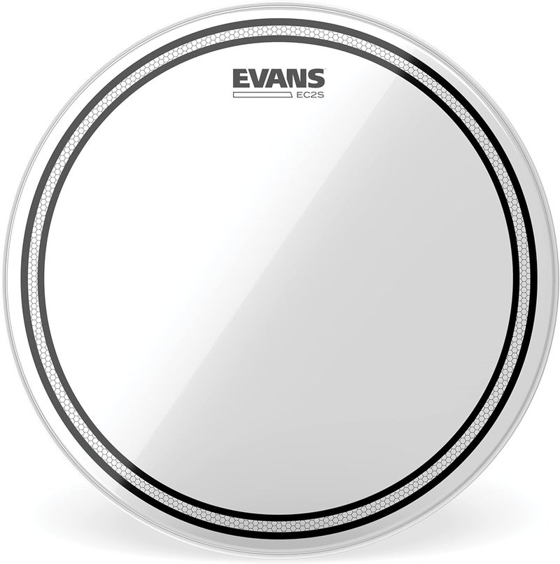 Evans TT12EC2S Edge Control 12 Inch Tom Drum Head - Image 1