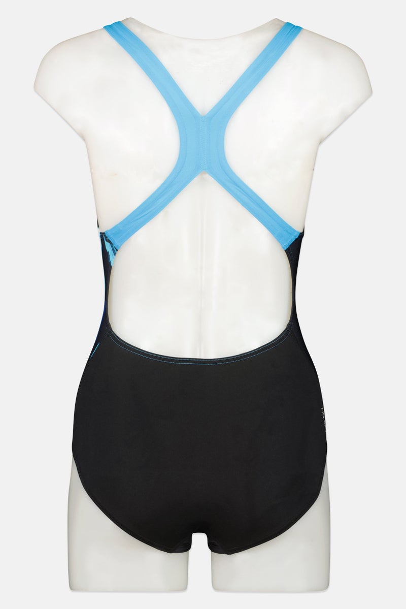 ZOGGS بدلة سباحة نسائية برباط مطرز، متعددة الألوان - Image 2