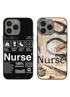 Two Cases For Apple iPhone 15 Pro Protective Covers Nurse