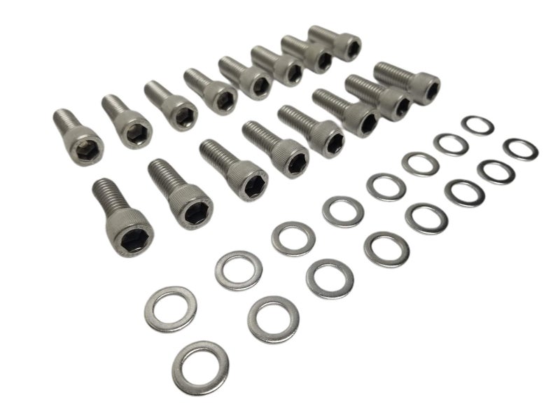 Z Whip BBC Stainless-Steel Exhaust Header Bolt Kit 1” 3/8-16 Bolts and Washers Compatible with Chevrolet V8 Big Block V8 Engines 1958-2000 348 366 402 409 427 396 454 502 7.4L TBI Vortec - Image 4