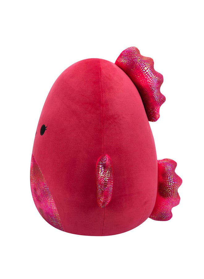 Squishmallows Large Plush 16 inch Barella Raspberry Betta Fish Officially Licensed Kellytoy Plush Toy Colorful Soft Gift for Kids Girls & Boys Washable Squishy Stuff Toy Multicolor All Age  - Image 3