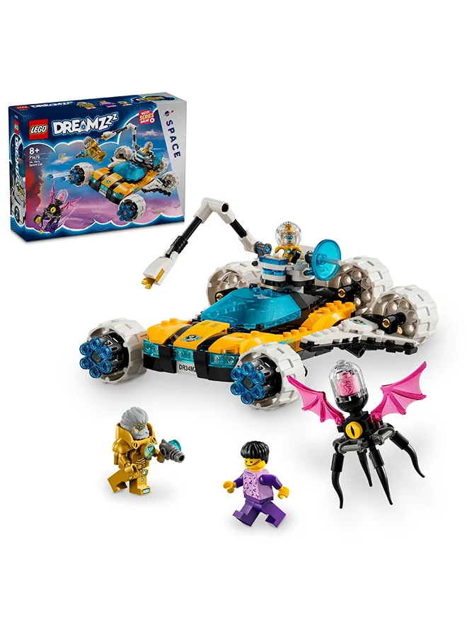 ليغو DREAMZzz Mr. Oz’s Space Car Toy to Space Shuttle Model, Vehicle Building Toys for Boys, Girls & Kids aged 8 Plus, Includes Mr. Oz, Albert and Jayden minifigures, Kids’ Birthday Gifts 71475