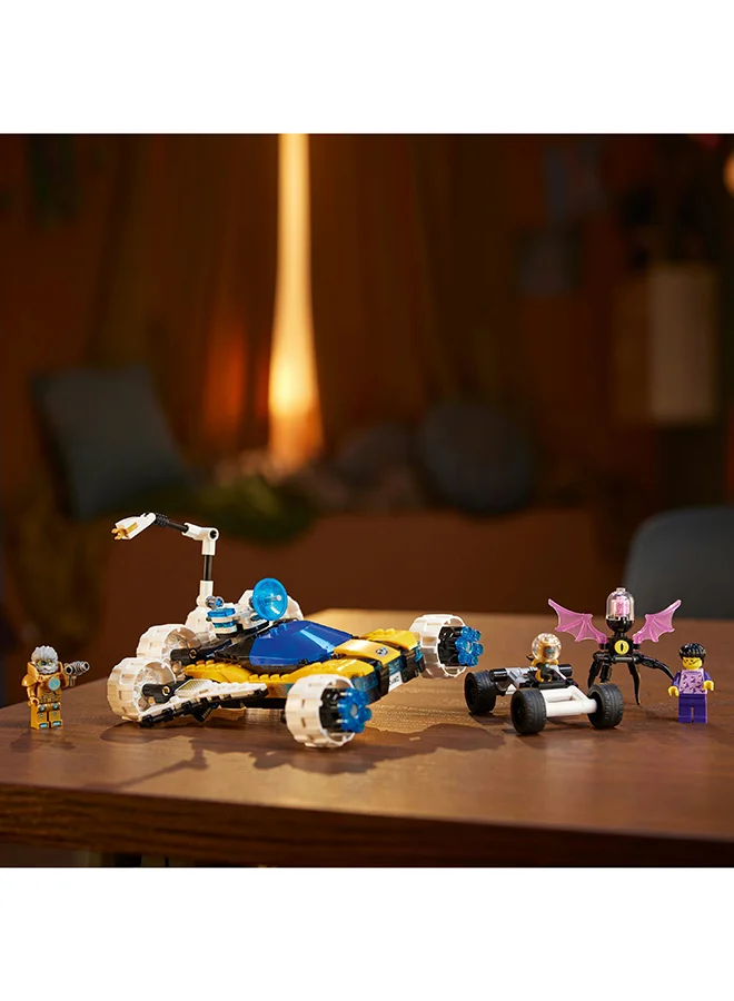 ليغو DREAMZzz Mr. Oz’s Space Car Toy to Space Shuttle Model, Vehicle Building Toys for Boys, Girls & Kids aged 8 Plus, Includes Mr. Oz, Albert and Jayden minifigures, Kids’ Birthday Gifts 71475