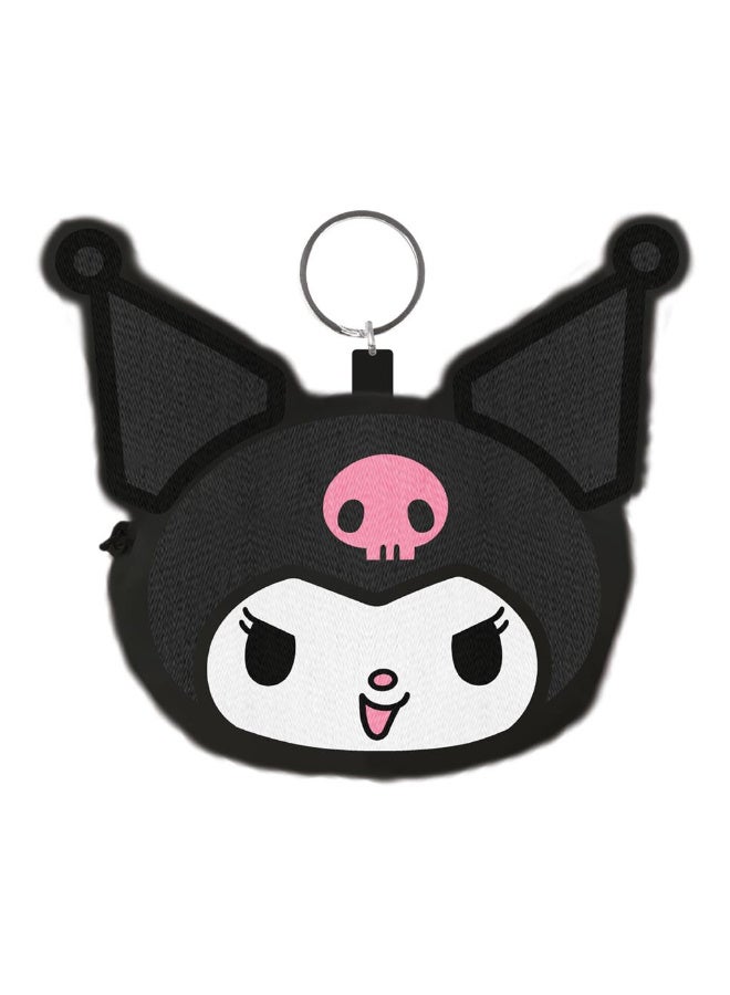 Black Character Coin Purse Keychain