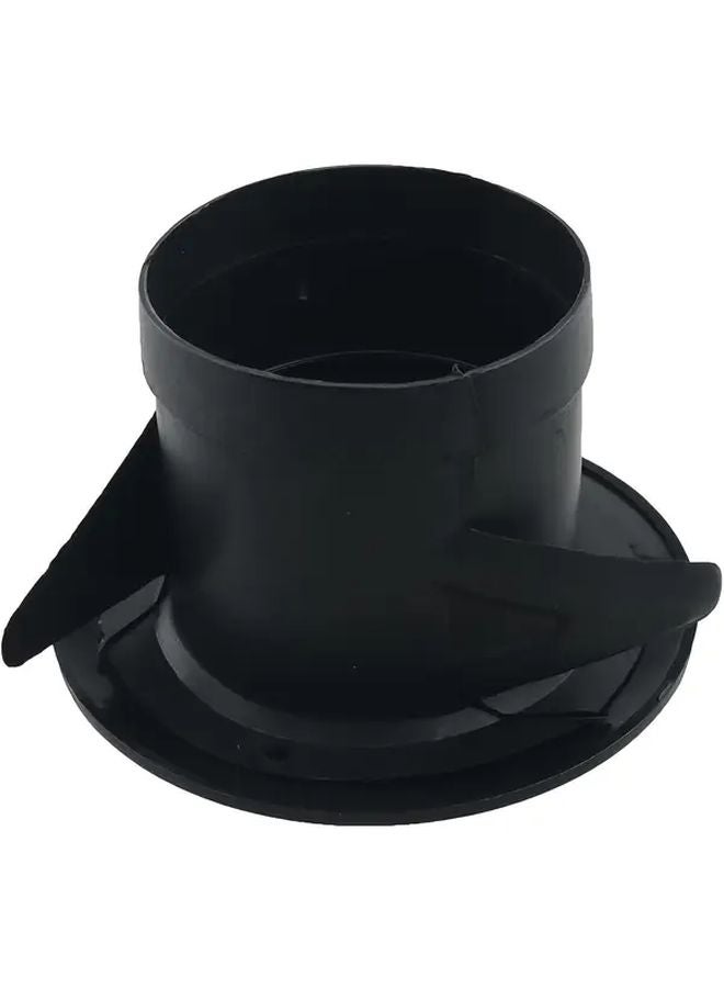 3pcs Louvered Vent Cover Grille Flat Duct Wall Inlet Round Grill - Image 3