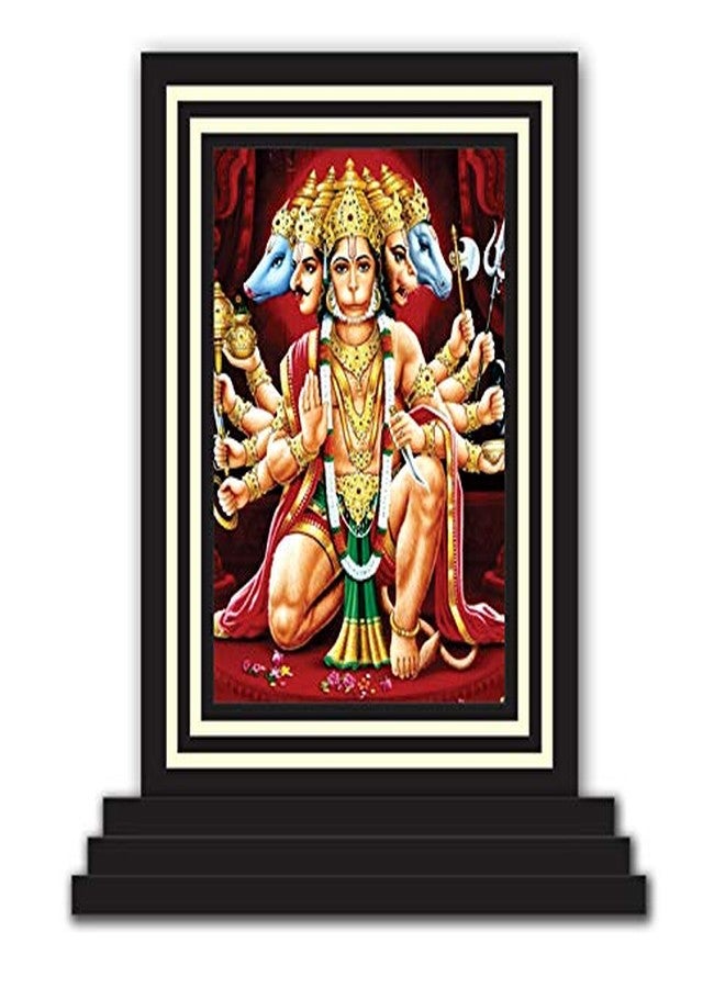 Vprint Panchmukhihanuman Idol for Car Dashboard Idols Figurine Showpiece