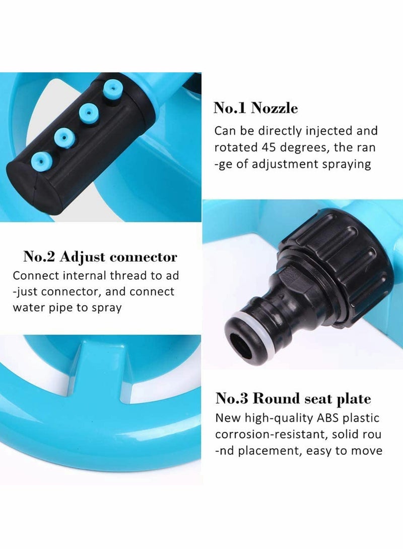 SYOSI Outdoor Water Spray Sprinkler Attaches to Standard Garden Hose  Sprays for Backyard Fun, Great Summer Splashing Water Play Outdoor Toys for Toddlers Boys Girls Backyard - Image 4