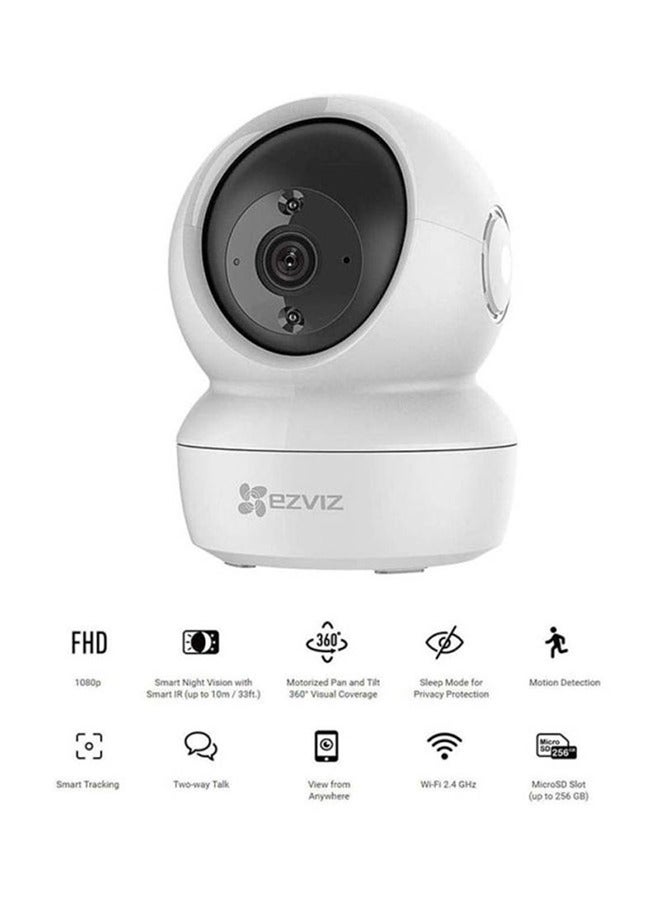 EZVIZ C6N (Pack of 2) Wi-Fi 2MP 1080P Smart Home Security Camera, White - Image 4