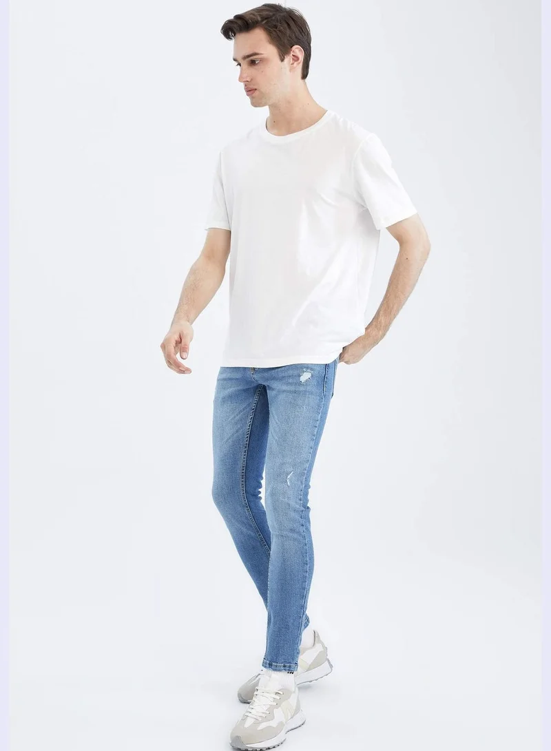 ديفاكتو Man Skinny Comfort Fit Denim Trousers