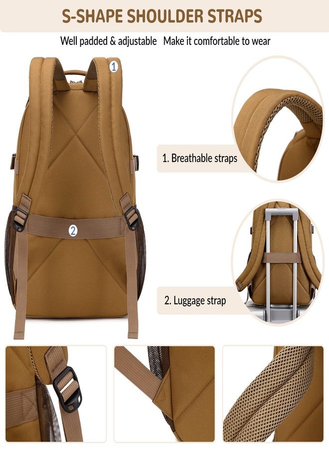 El-fmly Water Resistant Backpack for Teen Girls Boys Students, Casual Multi Pockets Daypack with 15.6 inch Laptop pocket for Travel School College (Dark Green) - Image 5