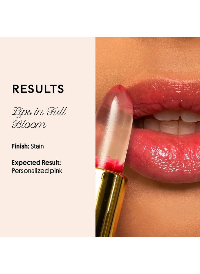 Winky Lux - Winky Lux Flower Balm, pH Lip Balm, Color Changing Lipstick and Tinted Lip Balm Stain, Vegan & Cruelty Free Lip Balm, Hydrate & Plump, Sheer Pink Lipstick, Pink Flower - Image 1