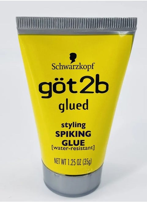 Glued Styling Spiking Water Resistant Glue Unisex By Got2B, 1.25 Ounce