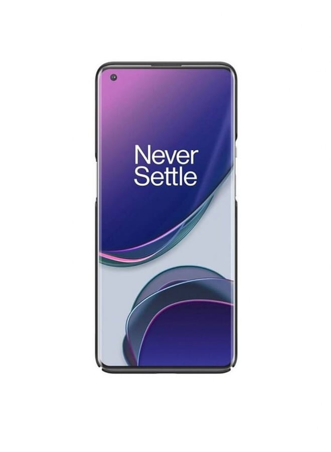 Nillkin Super Frosted Shield Hard Back Case Cover For Oneplus 9 Pro Black - Image 3