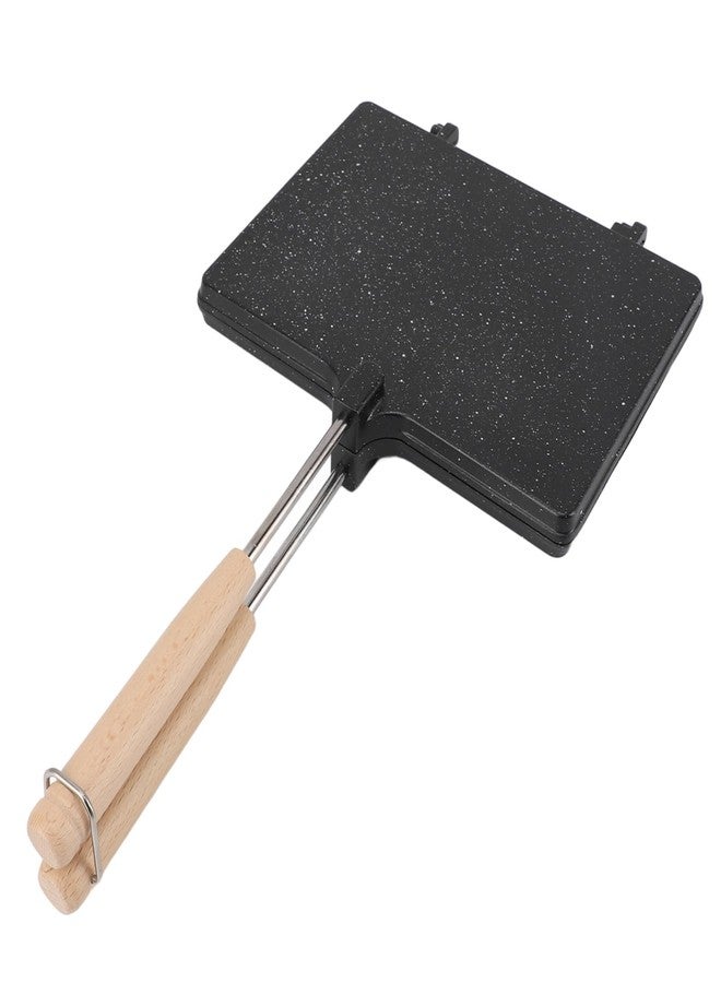 Zerodis Hand Sandwich Maker,Nonstick Double Sided Sandwich Baking Pan Panini Presser Flip Grill Pan Home Breakfast Toaster for Pancakes Toast Omelets - Image 1