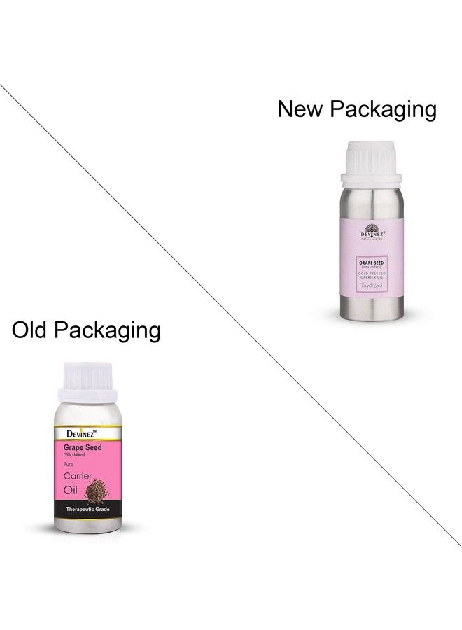 Devinez Grape Seed Coldpressed Oil 500Ml 100% Pure Natural & Undiluted For Reducing Wrinkles & Scars Moisturizer Hair Health Stretch Mark - Image 3