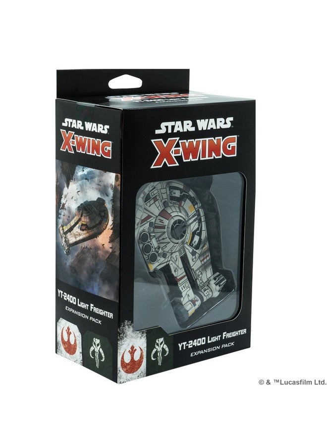 Atomic Mass Games Star Wars X-Wing 2nd Edition Miniatures Game YT-2400 Light Freighter Expansion Pack - Strategy Game for Kids & Adults, Ages 14+, 2 Players, 30-45 Minute Playtime, Made - Image 1