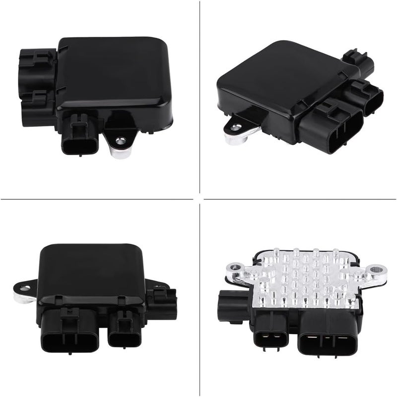 Estink 1355S124 Cooling Fan Control Module, Radiator Cooling Fan Control Unit Module Replacement Unit Blower Motor Resistor Fit for Mazda 6 MPV Outlander Lancer AJ511515YA - Image 4