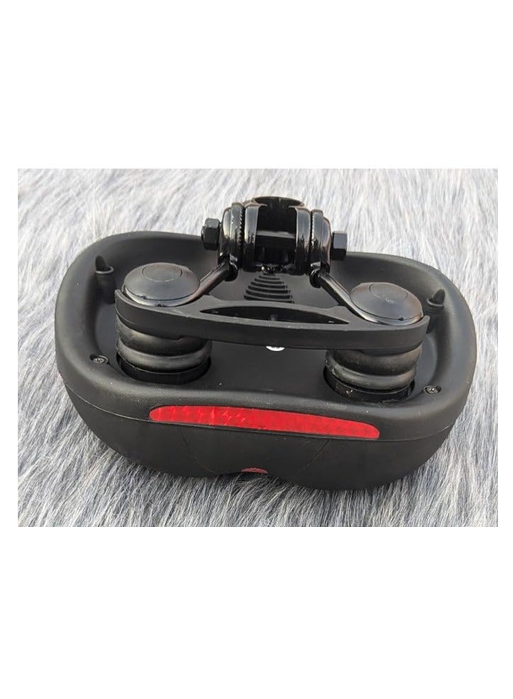 مقعد للدراجة . عريض ومريح وطرى من مادة الميمورى . تصميم فريد للراحة اثناء قيادة الدراجة . جودة عالية ويناسب لكل الدراجات - Image 2