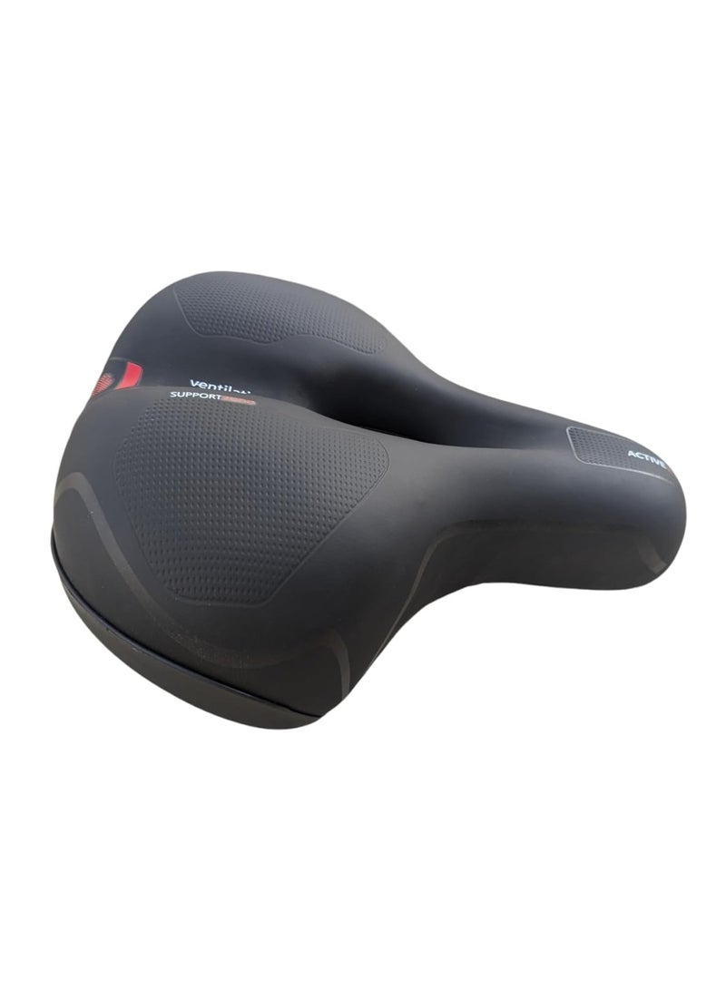 مقعد للدراجة . عريض ومريح وطرى من مادة الميمورى . تصميم فريد للراحة اثناء قيادة الدراجة . جودة عالية ويناسب لكل الدراجات - Image 3