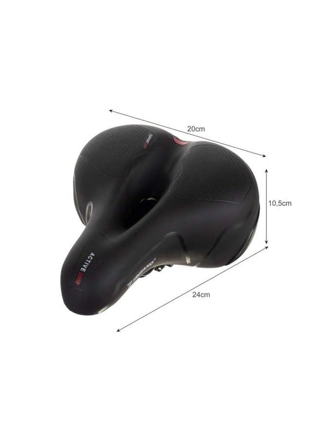 مقعد للدراجة . عريض ومريح وطرى من مادة الميمورى . تصميم فريد للراحة اثناء قيادة الدراجة . جودة عالية ويناسب لكل الدراجات - Image 5
